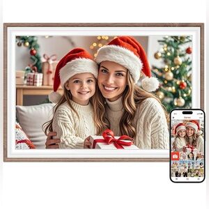 Frameo 10.1" Digital Picture Frame, Smart WiFi Digital Photo Frame with 1280x800